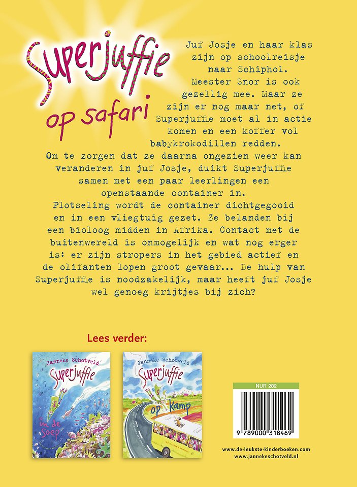 Superjuffie op safari