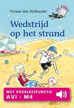 Wedstrijd op het strand