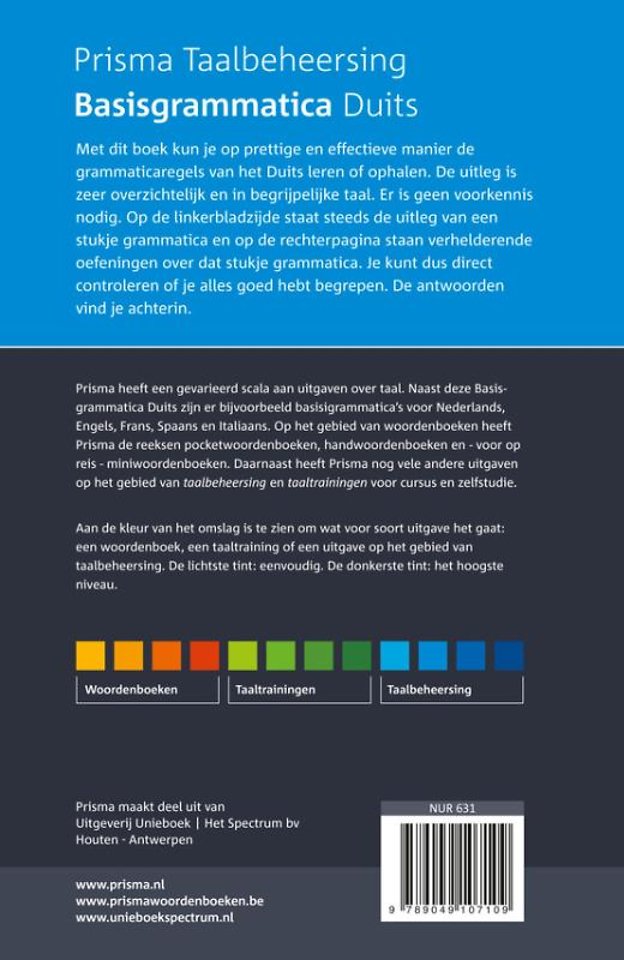 Basisgrammatica Duits
