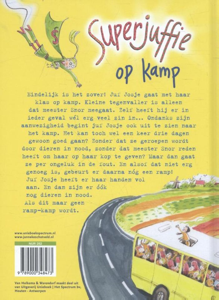 Superjuffie op kamp