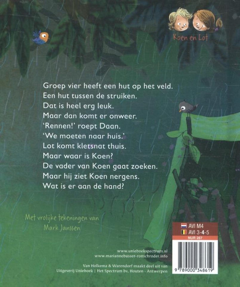 De hut van groep 4