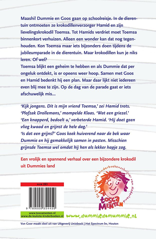 Dummie de mummie en het geheim van Toemsa