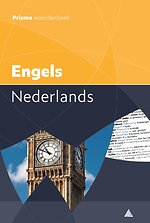 Prisma Pocketwoordenboek Engels - Nederlands