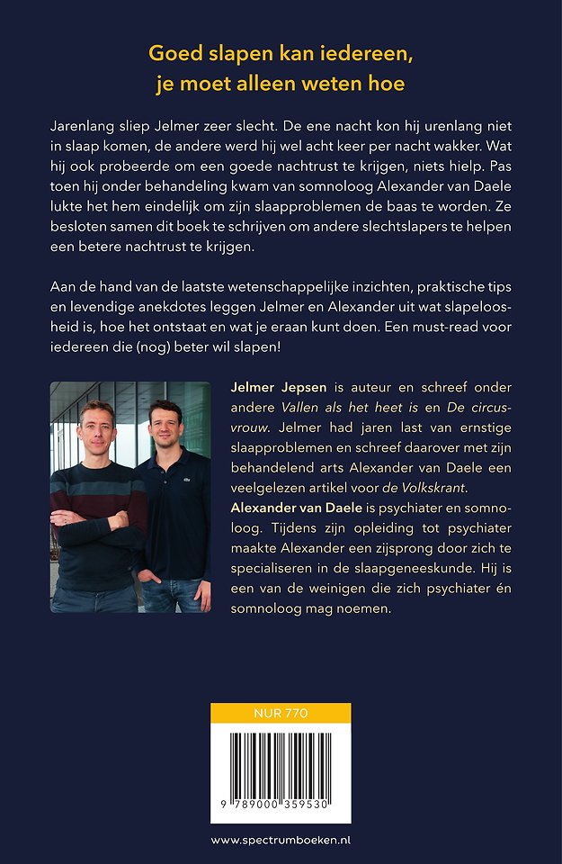 Nooit meer niet meer slapen