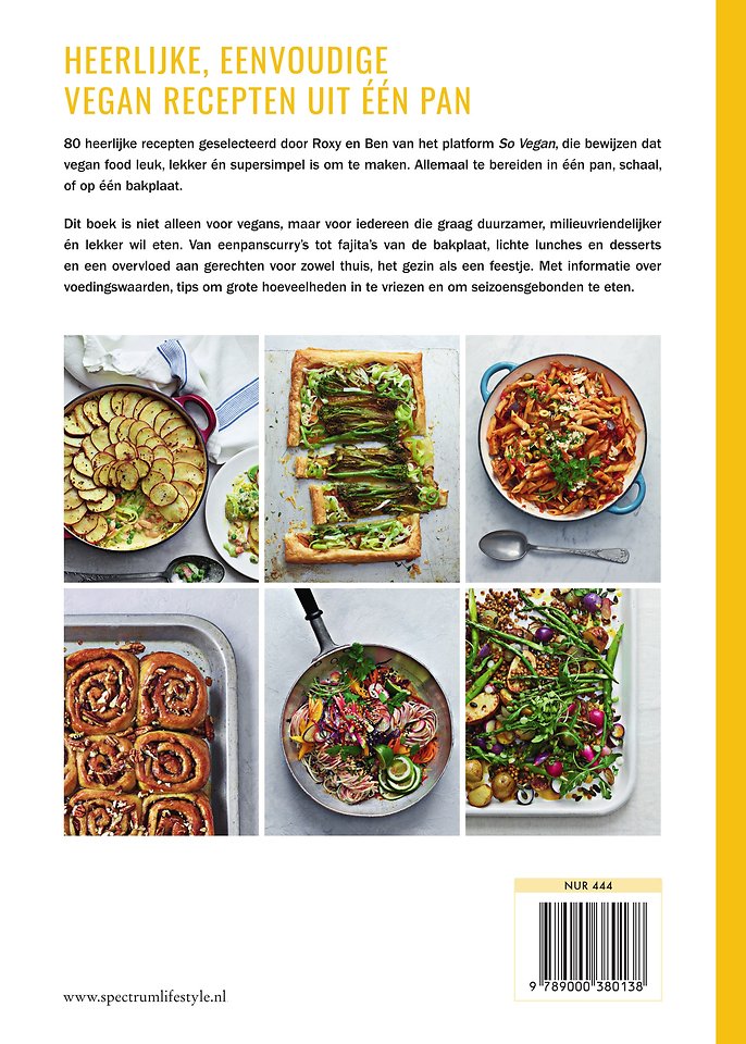 Vegan in één pan