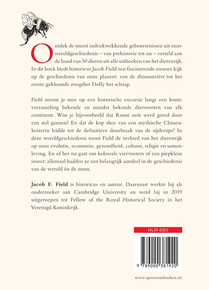 Een kleine wereldgeschiedenis in 50 dieren