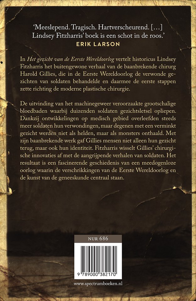 Het gezicht van de Eerste Wereldoorlog