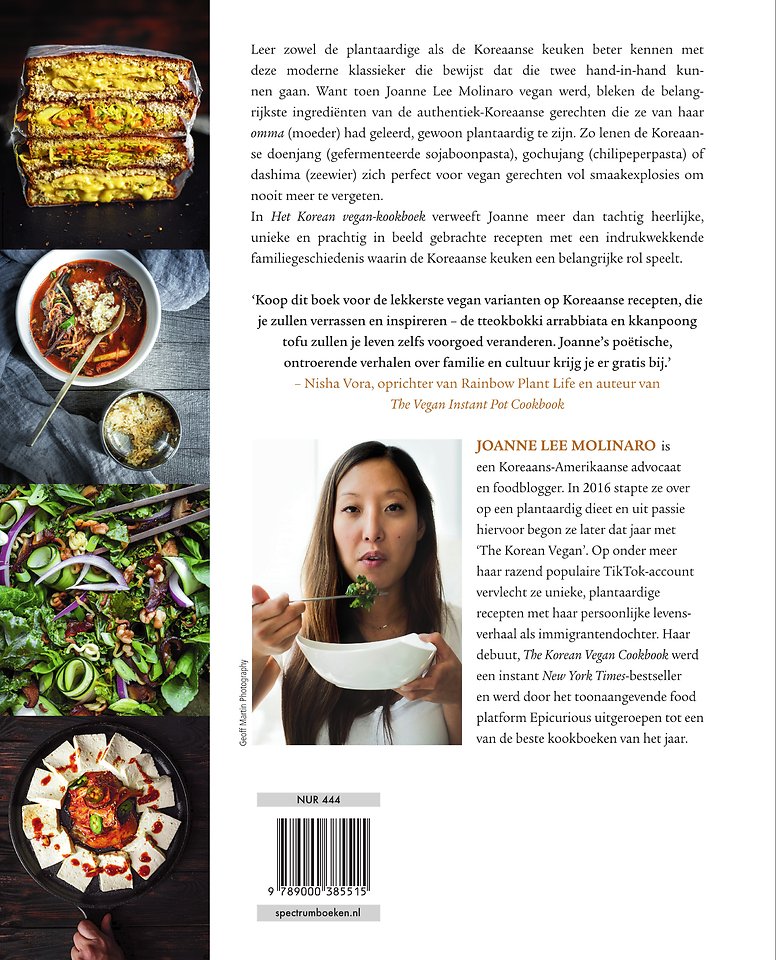 Het Korean Vegan kookboek
