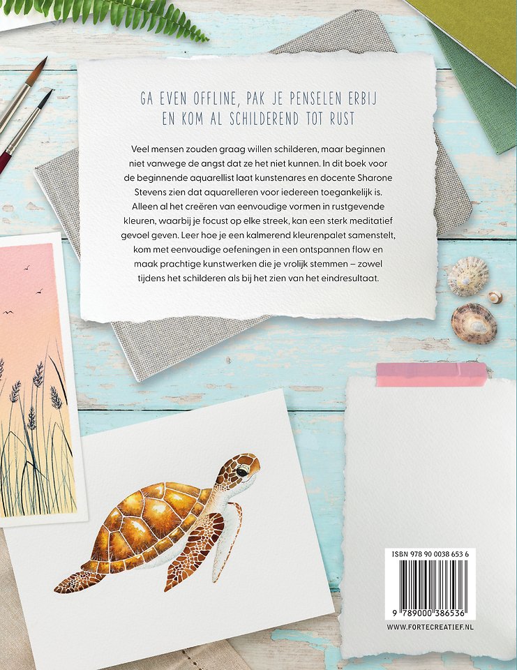 Aquarelleren voor rust in je hoofd