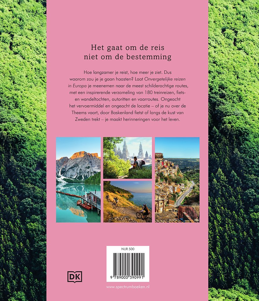 Onvergetelijke reizen in Europa
