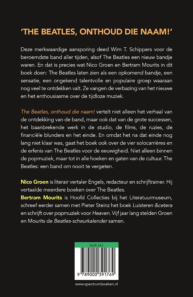 The Beatles, onthoud die naam!