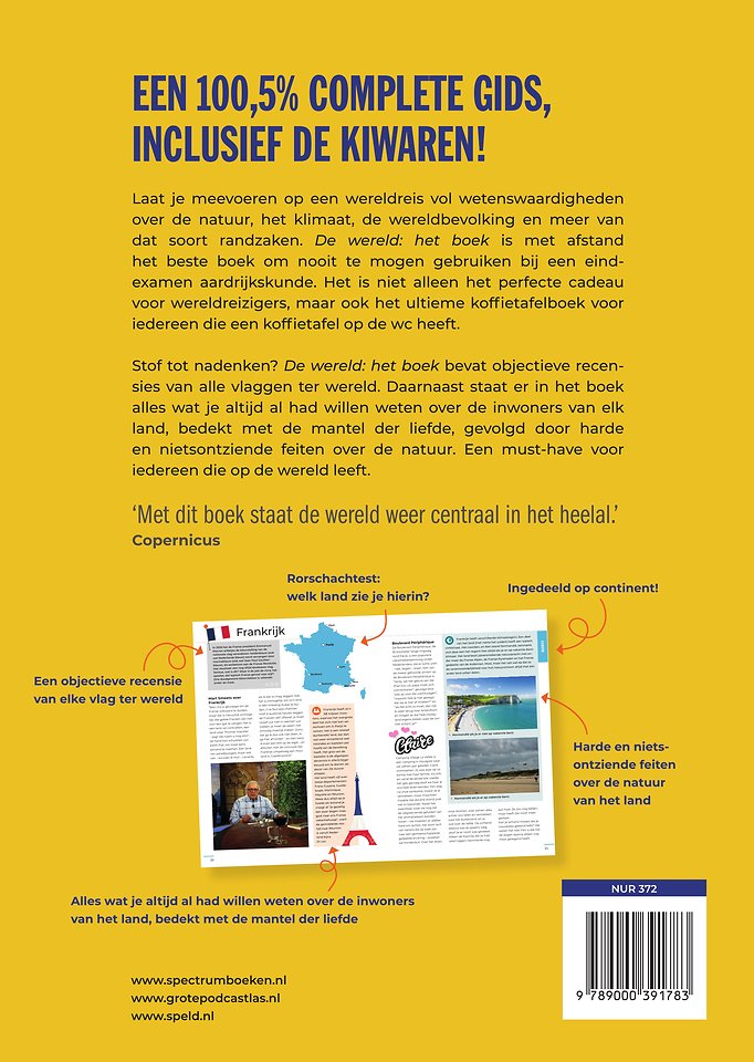 De wereld: het boek