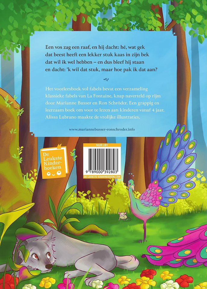 Het voorleesboek vol fabels