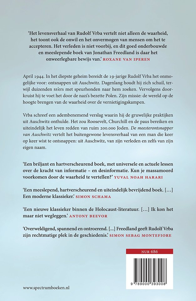 De meesterontsnapper van Auschwitz