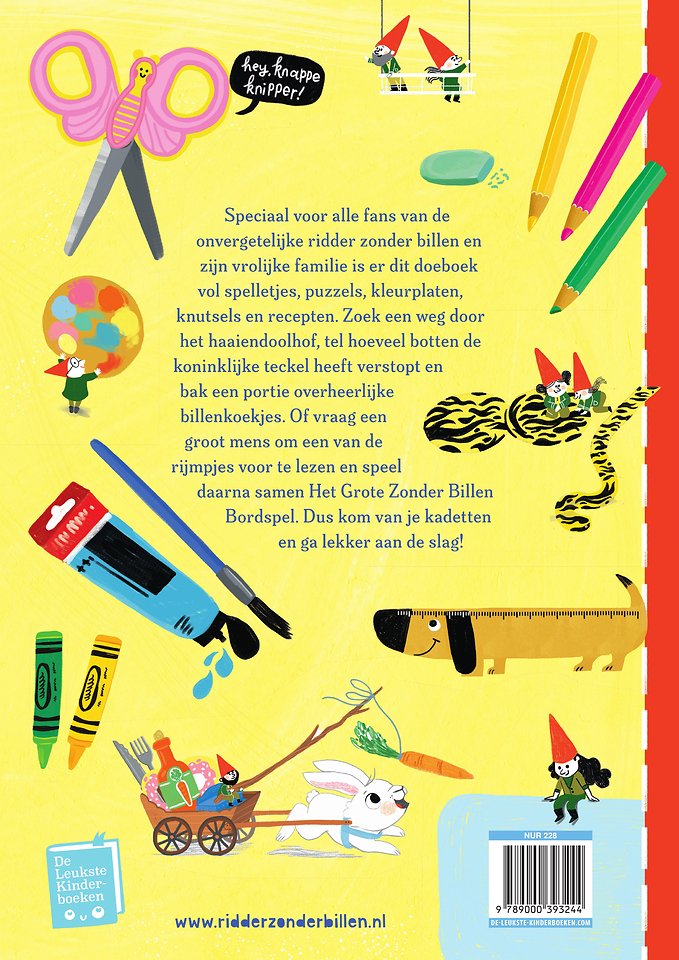 De ridder zonder billen doeboek