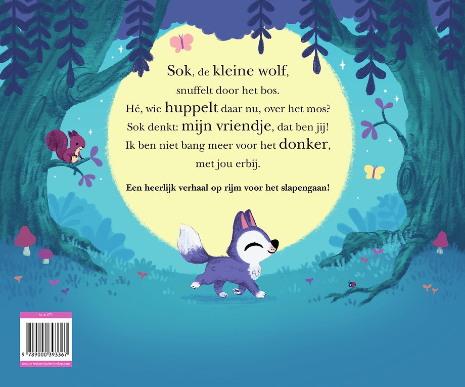 Over tien minuutjes naar bed, kleine wolf