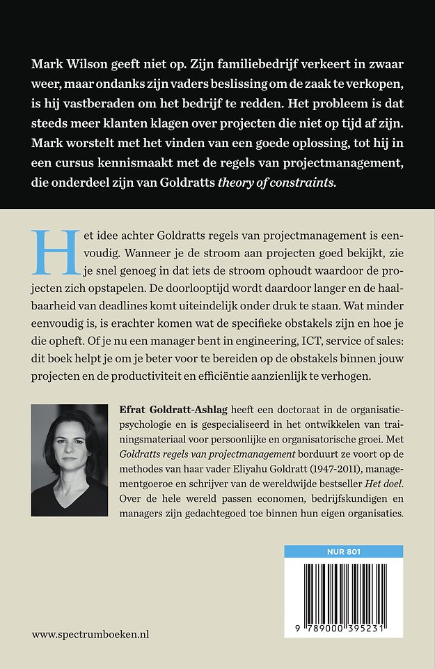 Goldratts regels van projectmanagement