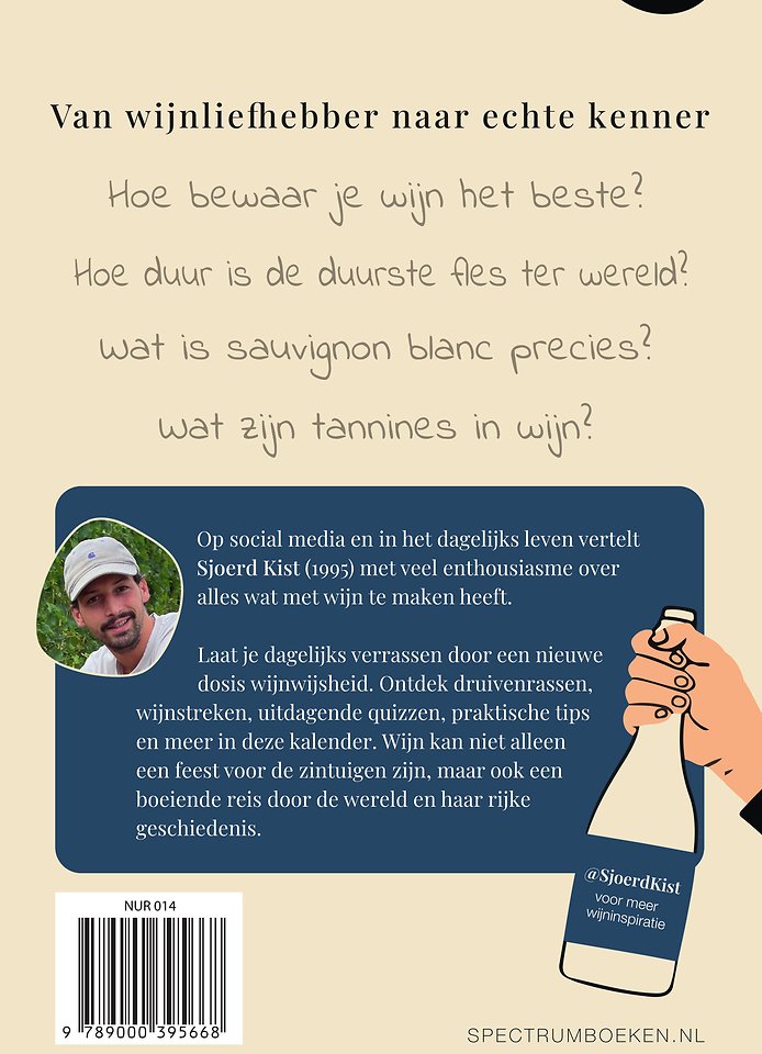 De wijnscheurkalender 2025