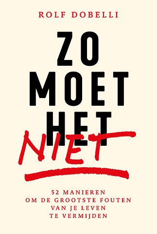 Zo moet het niet