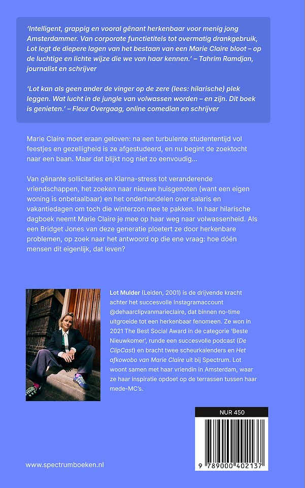 Het dagboek van (de haarclip van) Marie Claire