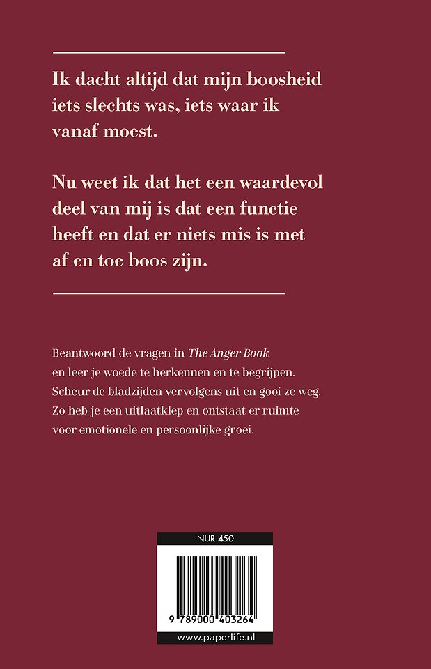 The Anger Book