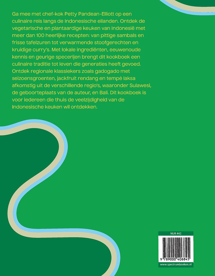 De vegetarische Indonesische keuken