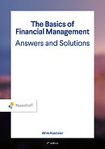 The Basics of financial management-answers and solutions
