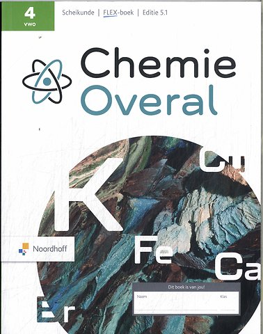Chemie Overal ed 5.1 vwo 4 FLEX boek + online