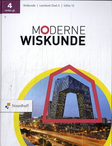 Moderne Wiskunde 13e ed vmbo-gt 4 leerboek A