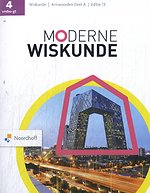 Moderne Wiskunde 4a vmbo-gt antwoordenboek 13e ed.