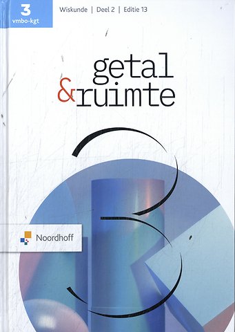 Getal & Ruimte ed 13.0 vmbo-kgt 3 leerboek deel 2