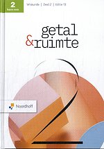 Getal & Ruimte ed 13.0 havo/vwo 2 leerboek deel 2