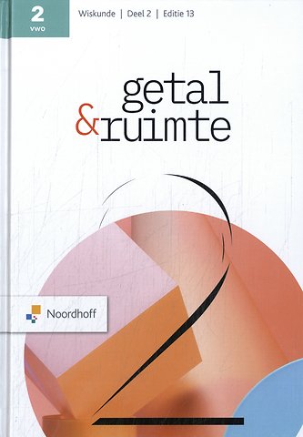 Getal & Ruimte ed 13.0 vwo 2 leerboek deel 2