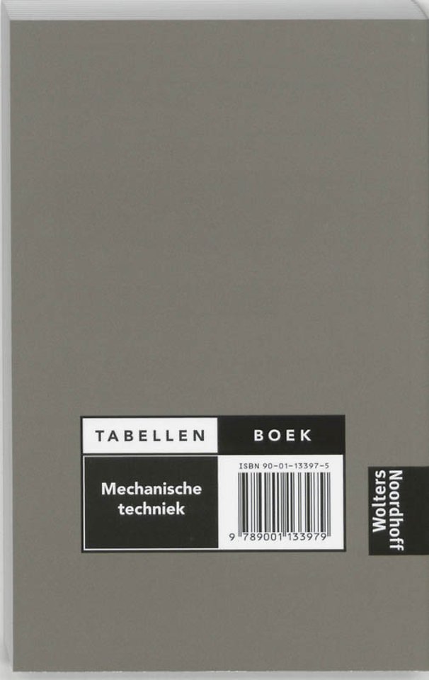 Tabellenboek mechanische techniek