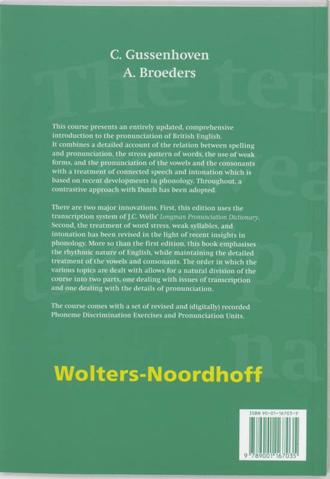 English pronunciation for student teachers