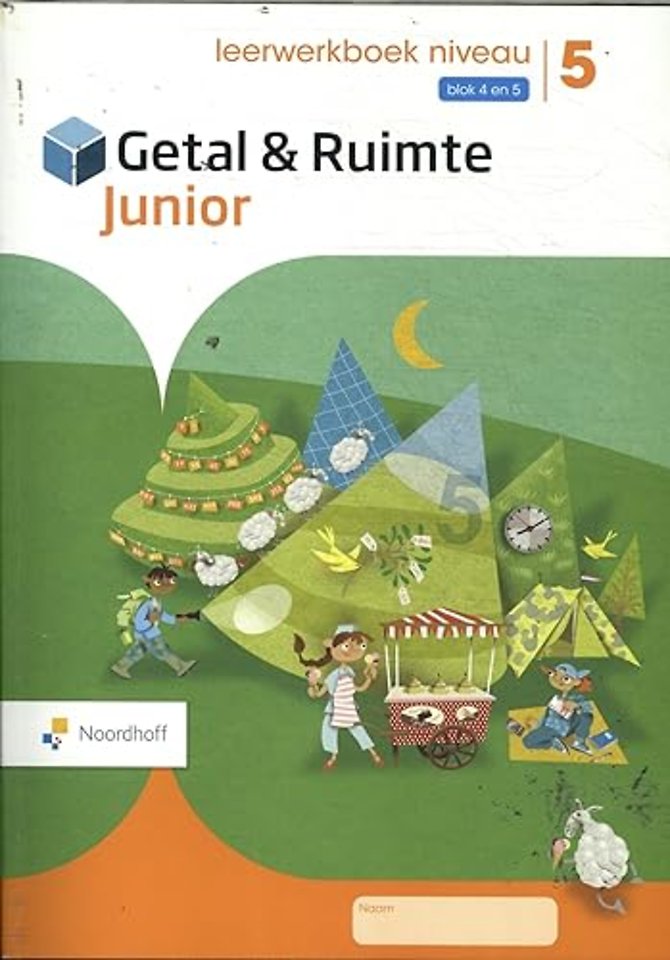 Getal & Ruimte Junior groep 5 leerwerkboek niveau 4 en 5