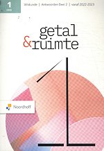 Getal en Ruimte 13e ed vwo 1 antwoordenboek deel 2