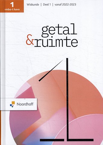 Getal en Ruimte deel 1 vmbo-gt/havo 1 leerboek