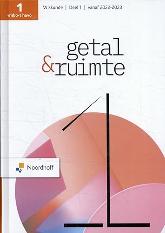 Getal en Ruimte deel 1 vmbo-gt/havo 1 leerboek