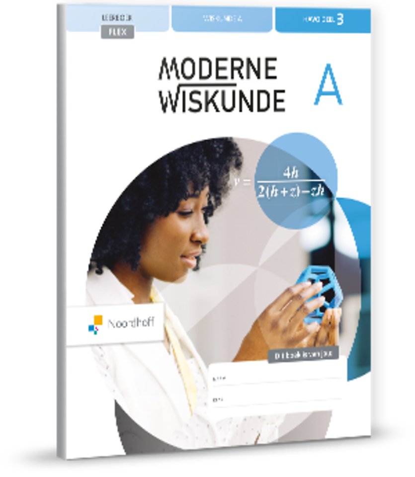Moderne Wiskunde 12.0 ed havo A 3 FLEX boek + online