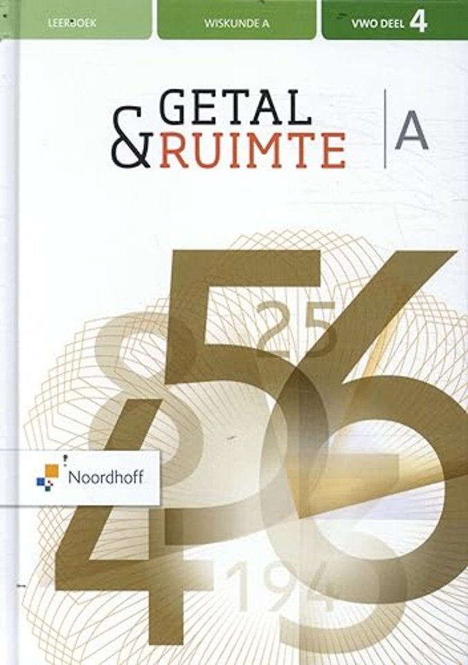 Getal & Ruimte VWO A leerboek 4
