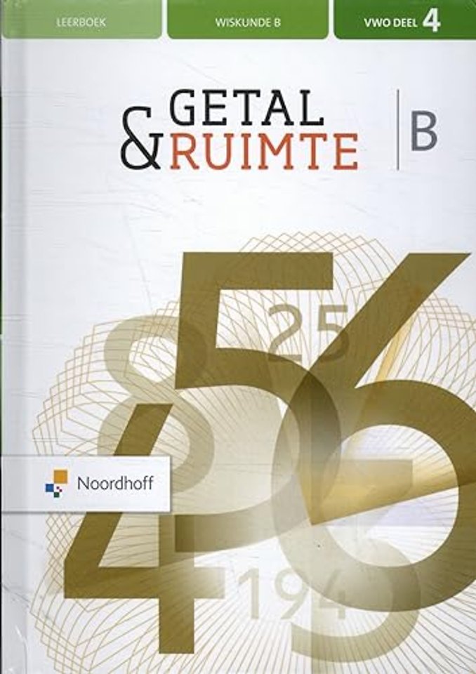 Getal & Ruimte vwo B Leerboek 4