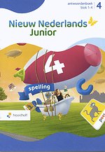 Nieuw Nederlands Junior Spelling groep 4 blok 1-4 antwoordenboek