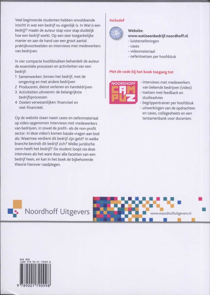 Wat is een bedrijf?