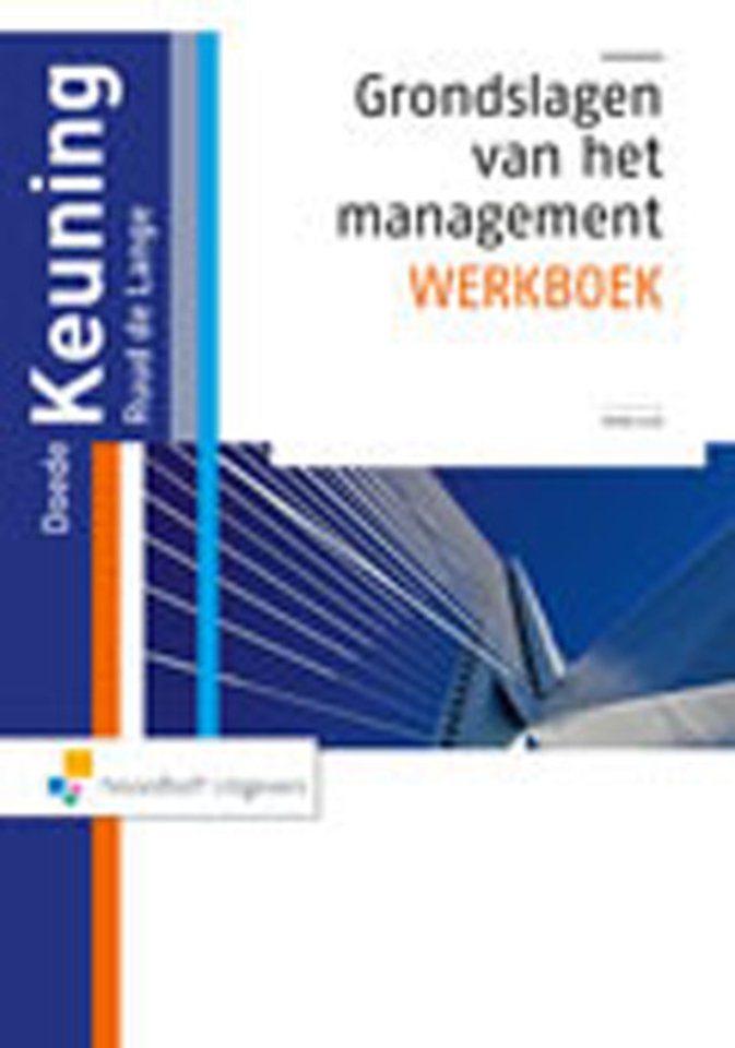 Grondslagen van het management, werkboek