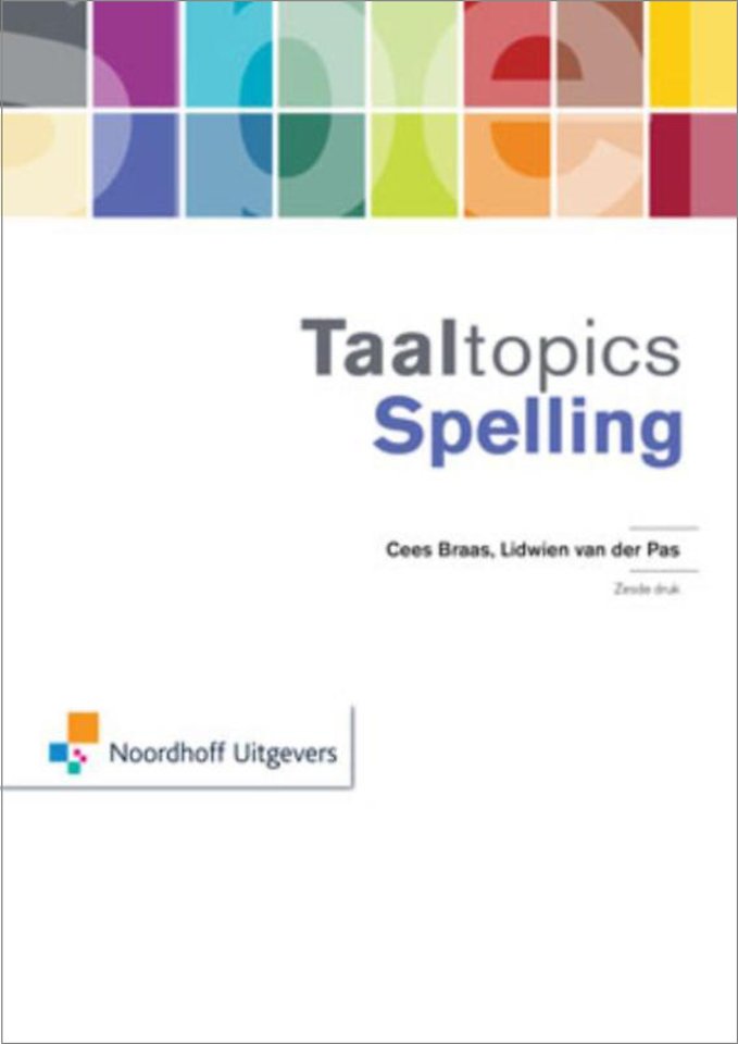 Taaltopics Spelling