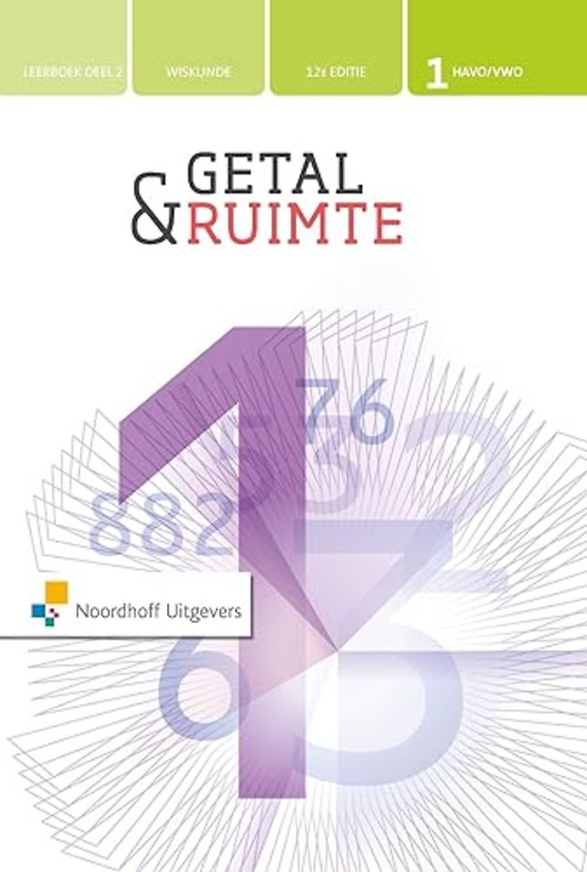 Getal & Ruimte havo/vwo 1 leerboek deel 2
