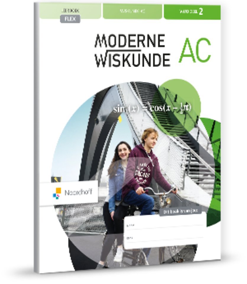 Moderne Wiskunde 12e ed vwo A/C 2 FLEX boek + online