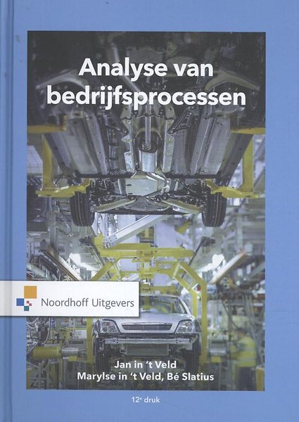 Analyse Van Bedrijfsprocessen Door Jan In 't Veld, Marlyse In 't Veld ...