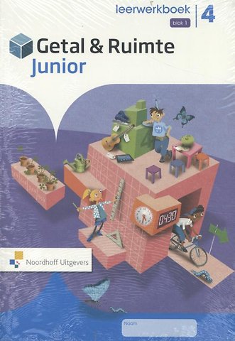 Getal & Ruimte jr 1e editie groep 4 leerwerkboek blok 1 (5 ex)